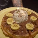 Foto de Waffle con Crema de Avellanas.