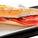 Foto de Bocadillo de jamon serrano