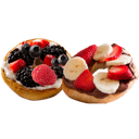 Foto de Nutella con frutos ó Philadelphia con frutos rojos