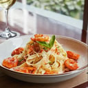 Foto de Anticuchos Prawns Fetuccini