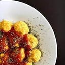 Foto de MALFATTI DE CALABAZA RICOTA CASERA Y PARMESANO
