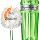 Foto de TANQUERAY N· TEN PREMIUM GIN CON HIELO 0.50 CL / ICE CUBE