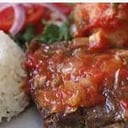 Foto de Sobrebarriga en salsa 