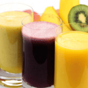 Foto de Zumo en vidrio ( Mango/Melocotón/Multifrutos 