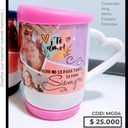 Foto de Mug con tapa + base de silicona