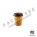 Foto de VASO POLIPAPEL 6 OZ CON TAPA (180CC)
