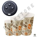 Foto de VASO POLIPAPEL 8 OZ CON TAPA (240cc)