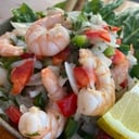 Foto de ceviche de camarones