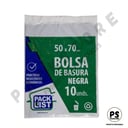Foto de Bolsa basura 50x70cm 10u