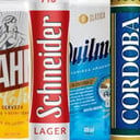 Foto de Latas de cerveza de 473 ml.