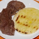 Foto de Arepa con carne