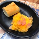 Foto de huevos con jamón y queso 