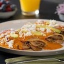 Foto de Enchiladas de hongos con salsa de chilpotle