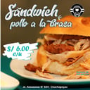 Foto de Sándwich de pollo a la brasa