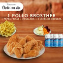 Foto de PROMOCION POLLO BROSTER + 4 LATAS DE CERVEZA