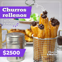Foto de churros rellenos