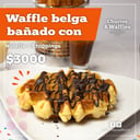 Foto de waffle con Nutella