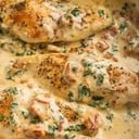 Foto de Pollo al verdeo con guarnición 
