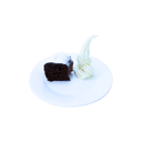 Foto de PASTEL DE CHOCOLATE CON HELADO