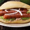 Foto de torta de salchicha 