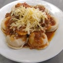 Foto de SORRENTINOS DE JAMON Y QUESO CON SALSA BOLOGNESA