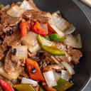 Foto de Carne con Pimenton y Taushi
