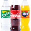 Foto de coca cola , fanta ,spray 0.5lts