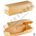 Foto de CLAMSHELL KRAFT HOT DOG 22CM