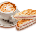 Foto de Cortado en jarrito + 1/2 tostado