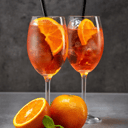Foto de Aperol sprizz y tapa 