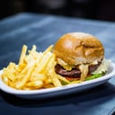 Foto de Hamburguesa Completa con fritas