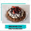 Foto de BROWNIE CON FRUTOS ROJOS