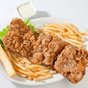 Foto de milanesa de res