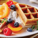Foto de Wafles con fruta