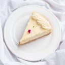 Foto de Cheesecake de chocolate blanco y lima (porción)