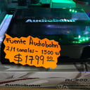 Foto de Amplificador Para Auto 1500w Audiobahn 2 Canales Profesional