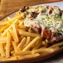 Foto de Matambre a la piza con guarnición ..