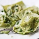 Foto de Raviolones de verdura con salsa campestre