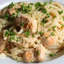 Foto de Pollo con champiñones 