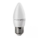 Foto de AMPOLLETA LED TIPO VELA 5W MEGABRIGHT LUZ FRIA E27