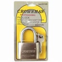 Foto de CANDADO ANTICORTE VASTAGO CURVO CROWNMAN 60