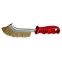 Foto de CEPILLO ALAMBRE BRONCE CON MANGO PLASTICO TRUPER