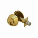 Foto de CERROJO AUXILIAR LLAVE/PERILLA BRONCE