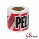 Foto de CINTA PELIGRO ROJO BLANCO 1.5 MTS (CON SIMBOLOS) TESA