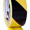 Foto de CINTA SEÑALIZACION AMARILLO/NEGRO 50MM X 33MTS