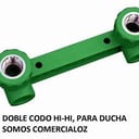 Foto de CODO PPR 20MM DOBLE (PARA GRIFERIA DUCHA)