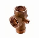 Foto de CONECTOR RECTO 5 PULG BRONCE