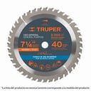 Foto de DISCO SIERRA MADERA 7 1/4 24T TRUPER