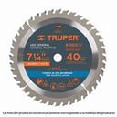 Foto de DISCO SIERRA MADERA 7 1/4 60T TRUPER