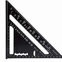 Foto de ESCUADRA TRIANGULAR ALUMINIO 7pulg KAMASA